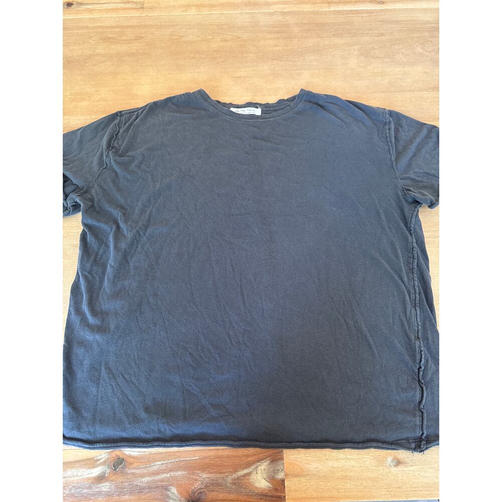 We The Free Oversized Tee Small Charcoal